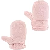 RAOEXI Toddler Infant Winter Mittens Lined with Fleece Easy-on Baby Boy Girls Warm Gloves Outdoor