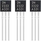 ALLECIN 2N2222 2N2222A Amplifier Transistors NPN Silicon Transistor TO-92 60V 800mA (Pack of 200pcs)
