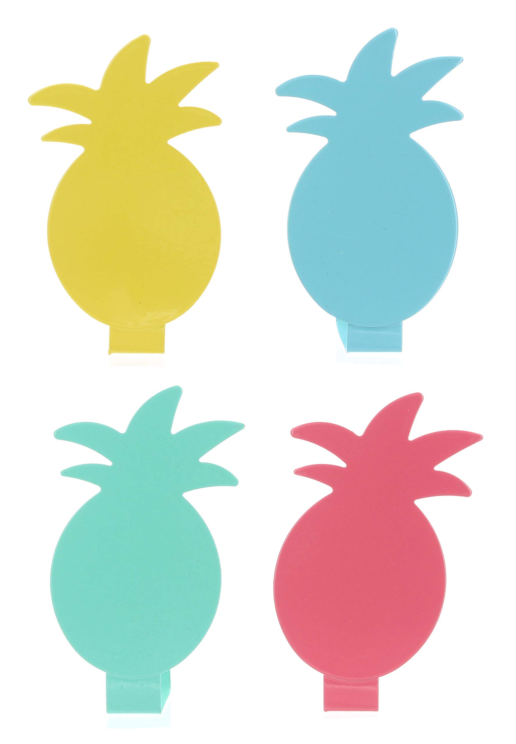 MIK Funshopping Set of 4 Table Cloth Clips Table Cloth Holder Made of Metal Tropical