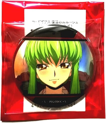 Amazon 超anime Japan 19 劇場版 コードギアス 復活のルルーシュ カンバッジ C C エンディング Ed 笑顔 アニメジャパン 19 アニメ 萌えグッズ 通販