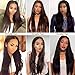 Dark Brown Bundles Human Hair BrazilianStraight Hair Extensions Sew In 9A Grade Virgin 100% Unprocessed Remy Human Hair Weave Extensions (Straight 2#, 18 20 22inch)