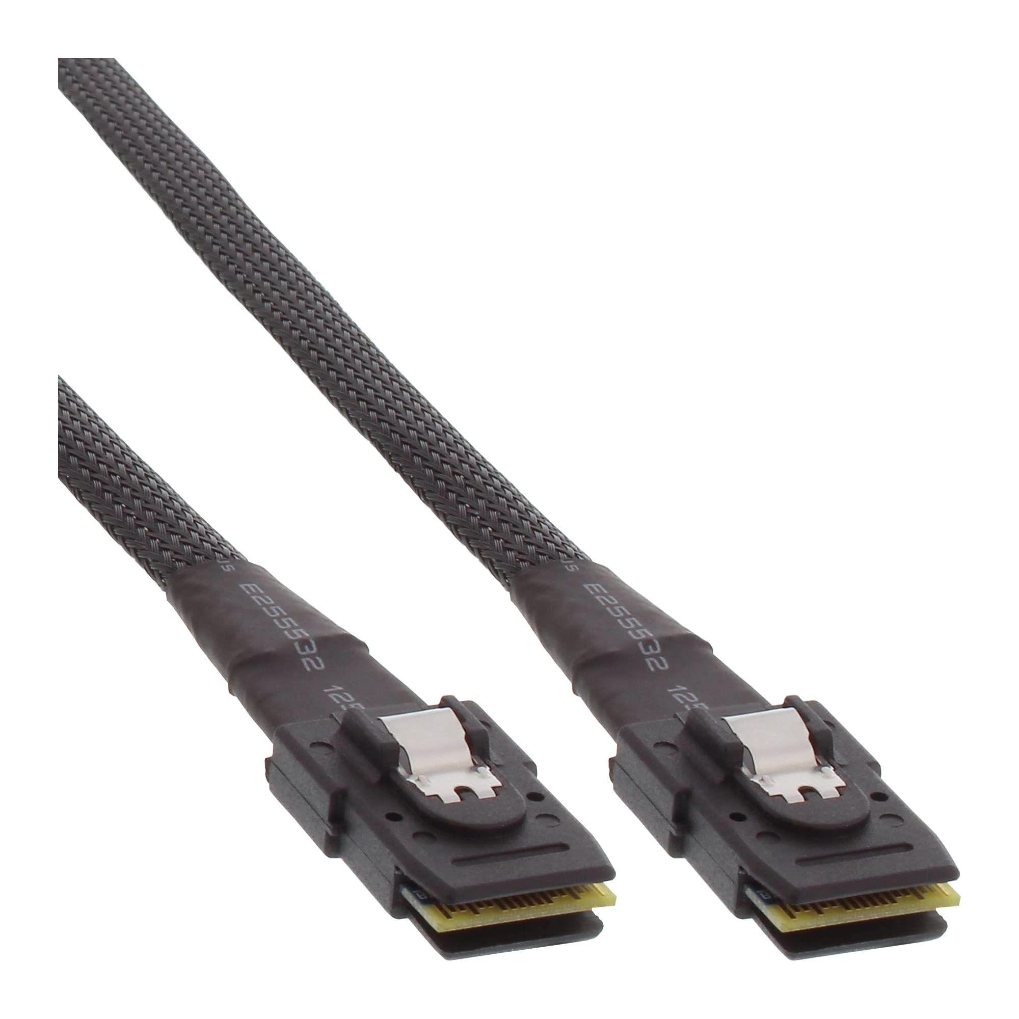InLine 27624 Connection Cable 0.5 m Internal Mini-SAS SFF-8087 36Pin to side strap