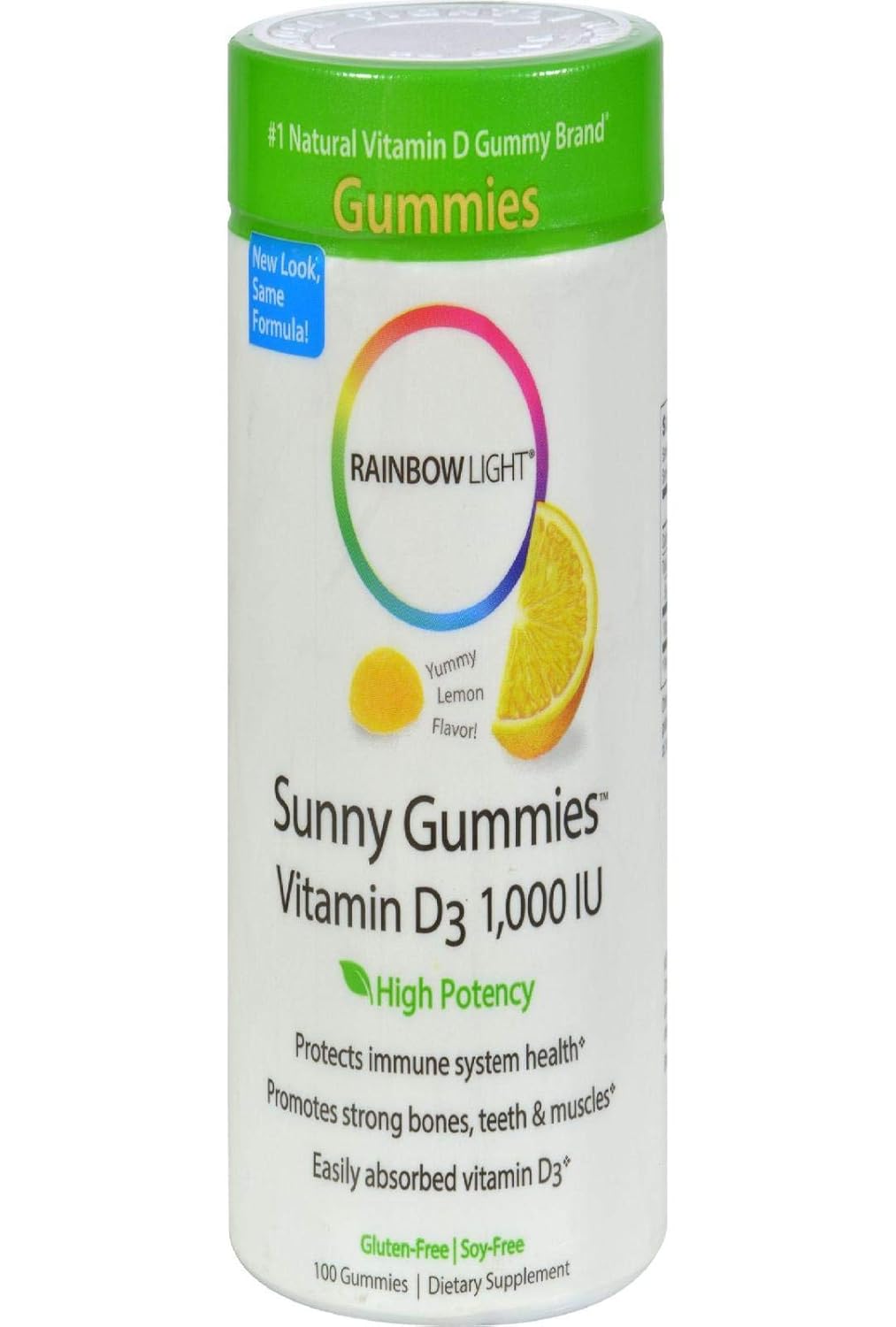 Rainbow Light Gummy Multivitamin D Iu Sunny, 90 ct