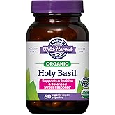 Oregon's Wild Harvest Organic Holy Basil Herbal Supplement, 60 Count