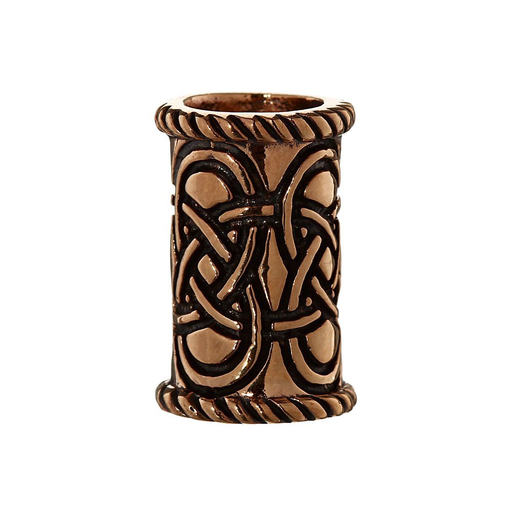 NKlaus beard hair bead hair ornament CELTIC MAGIC long bronze curly bead 6