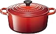 Le Creuset Enameled Cast Iron Signature Round Dutch Oven, 4.5 qt., Cerise