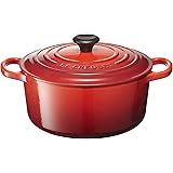 Le Creuset Enameled Cast Iron Signature Round Dutch Oven, 4.5 qt., Cerise