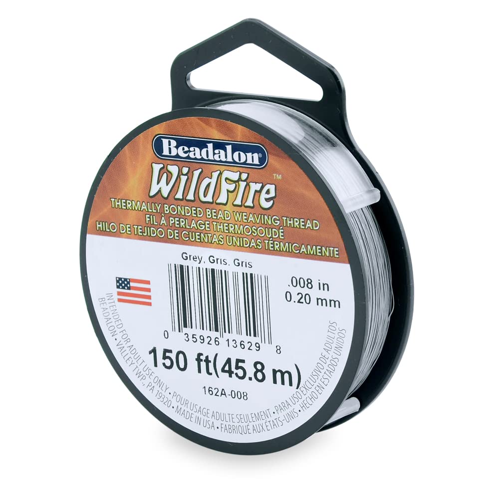 Beadalon Thermally Bonded Thread, 8 in / 50 yd