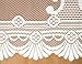 Ritz Linen Lace Tablecloth, 63 x 90 in, White