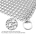 ASHILISIA 316 Grade Stainless Steel Chainmail Scrubber Cast Iron Cleaner 8x6 Inches