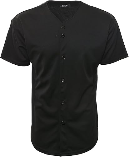 baseball shirt button up