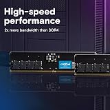 Crucial DDR5 128GB Kit 2x64GB 5600MHz CL46 CT2K64G56C46U5 view 2