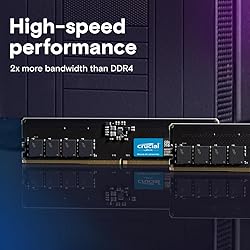 Crucial 16GB DDR5 RAM, 5600MHz