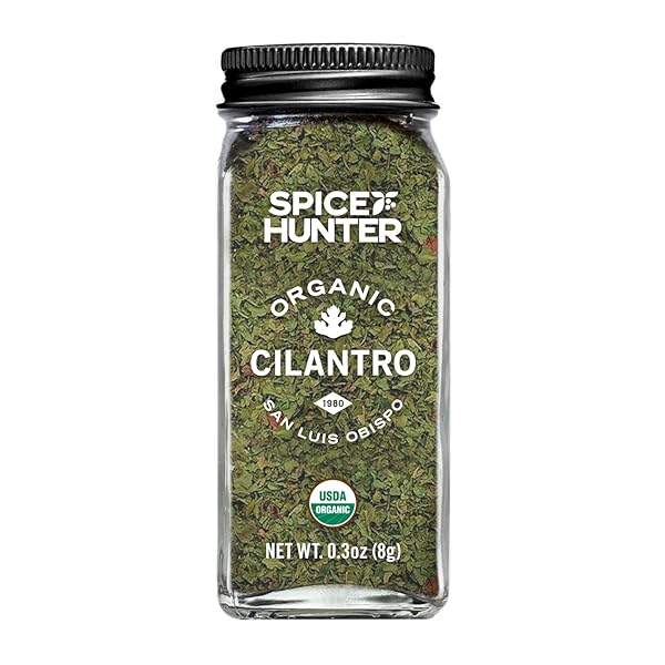 SPICE HUNTER ORGANIC CILANTRO, 0.30 OZ. JAR