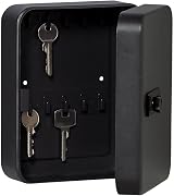 Burg-Wächter KC20C 20 Hook Combination Key Cabinet - Matt Black Steel, view 4
