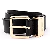 Michael Kors Womens 1.25 Inch Leather Belt, Stylish Fashion Accessory for Everyday Wear
