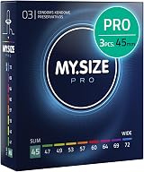 MY.SIZE PRO Condom Size 0 45 mm Tight Fit 3 condoms