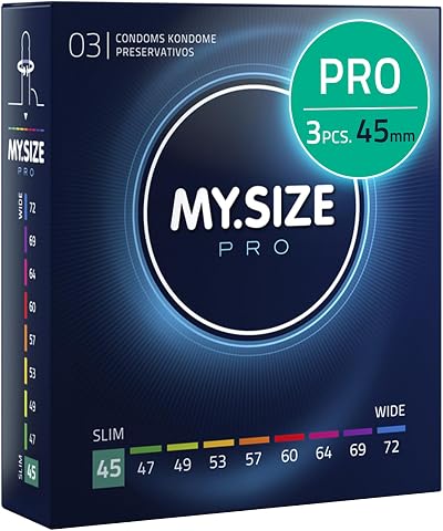 MY.SIZE PRO Condom Size 0 45 mm Tight Fit 3 condoms