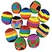 iGifts Inc. Hacky Sack Footbags Bulk Guatemalan Style Assorted Color Woven Kickball Lot (Pack of 12)