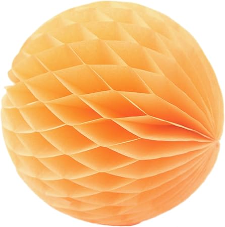 Amazon Ipalmay ペーパーハニカムボール オレンジ 25cm １０個 パーティー デコレーション パーティーグッズ おもちゃ