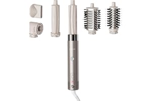 KAUGIC 6 in 1 Air Wrap Hair Styler Dryer Brush Multi-Styler - High Speed Hair Styling Tools with No Heat Damage - Auto Airwrap Curler as A Gift for Fast Drying Curling Smoothing Volumizing Frizz-Free