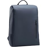 Maverick &amp; Co. Vista 16 Inch Laptop Travel Backpack for Men Women, Navy | Sleek 14.5L work backpack with padded 16 inch laptop sleeve, water resistant vegan leather and daily organizer