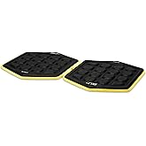 SKLZ Slidez Dual-Sided Exercise Glider Discs for Core Stability Exercises for Hands & Feet, Standard Use,Yellow