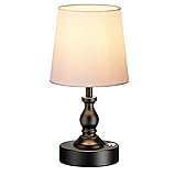 PARTPHONER Mini Cordless LED Table Lamp, 5200mAh