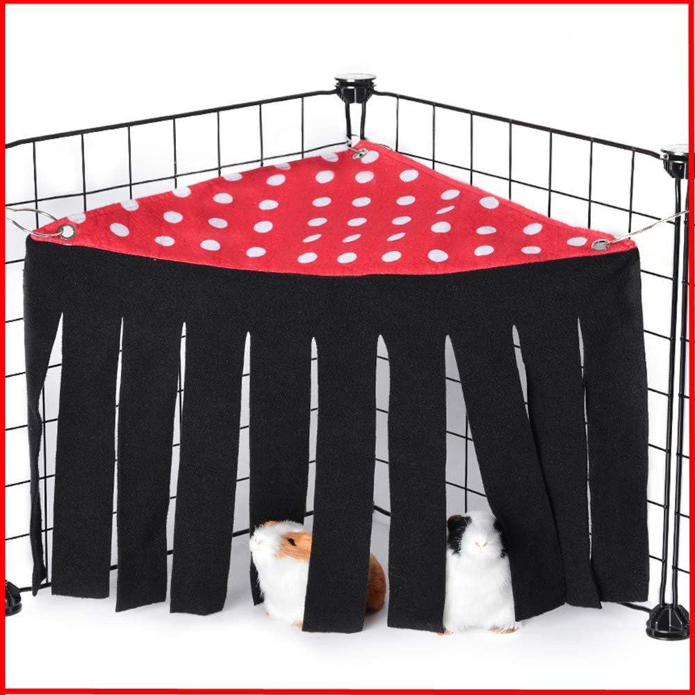 Guinea Pig Hideout Hideaway, Corner Fleece Small Animal