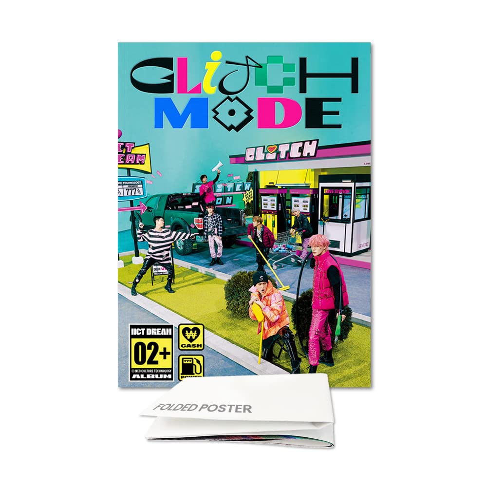 DREAMUS NCT Dream - Glitch Mode the 2nd Album Photobook version(INCL. SM POB) (B ver),SMK1376