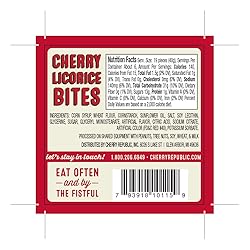 Cherry Republic Cherry Licorice Bites - Resealable