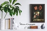 Alison Kingsgate Sleek 12x8 Picture Frame Walnut MDF Perspex Front view 2
