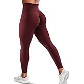 Hidden Scrunch Butt Leggings for Women Amplify Contour Seamless Yoga Pants Compression Gym Workout Booty Lifting Tights
