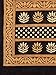 Shonaya Bhagalpuri Silk Printed Saree & Unstitched Blouse Piece Free Size Black & Beige