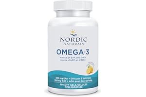 Nordic Naturals Omega-3 Soft Gels - Omega-3 Essential Fatty Acids Aid in Cognition, Heart Health, and Immune Support, Lemon F