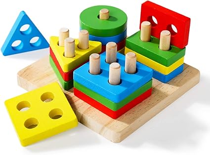 geometric stacking blocks