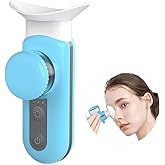 LIZICH Heated Nano Eye Mist Sprayer,Portable Eye Mister with Warm Compress Moist Heat for Relief Dry Eyes and Stye,Eye Drops Tool,Rechargeable Electric Eye Steamer for Eyelid,Eye Skin SPA