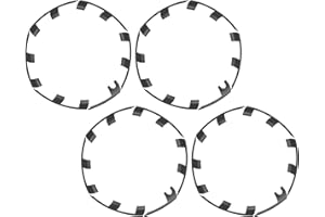 banapoy 21 Inch Car Wheel Rim Protectors Guard, Wheel Anti Scratch, Wheel Rim Protection Ring Wheel Edges Trim Tire Replacement for Tesla Model Y Performance 2021 to 2023 (Carbon Pattern