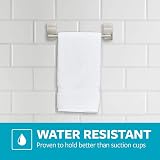 Command Hand Towel Bar Satin Nickel Finish Rust-Resistant Holds 1.3 Kg view 7