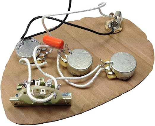 Stratocaster wiring harness: Amazon.co.uk: Musical Instruments