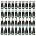 WMYCONGCONG 20 PCS 2.1x5.5mm Female and Male DC Power Adapter Connector + 20 PCS Camera Video BNC Male and Female Balun Connector for Coax Cat5 CCTV