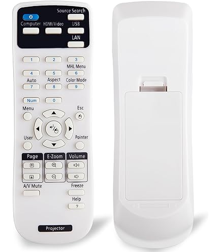 Amazon.com: Remote Control for EPSON EMP-1825 EB-1825 H550A H551A