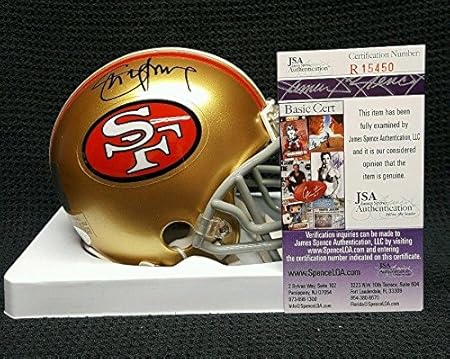 steve young autographed helmet