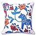 ATAZUA YSECTL Milesky Dala Horse Embroidery Throw Pillow Case Cotton 18 Inches