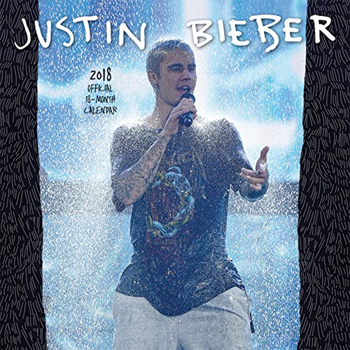 Justin Bieber 2018 7 x 7 Inch Monthly Mini Wall Calendar by Bravado, Music Pop Singer Songwriter Celebrity