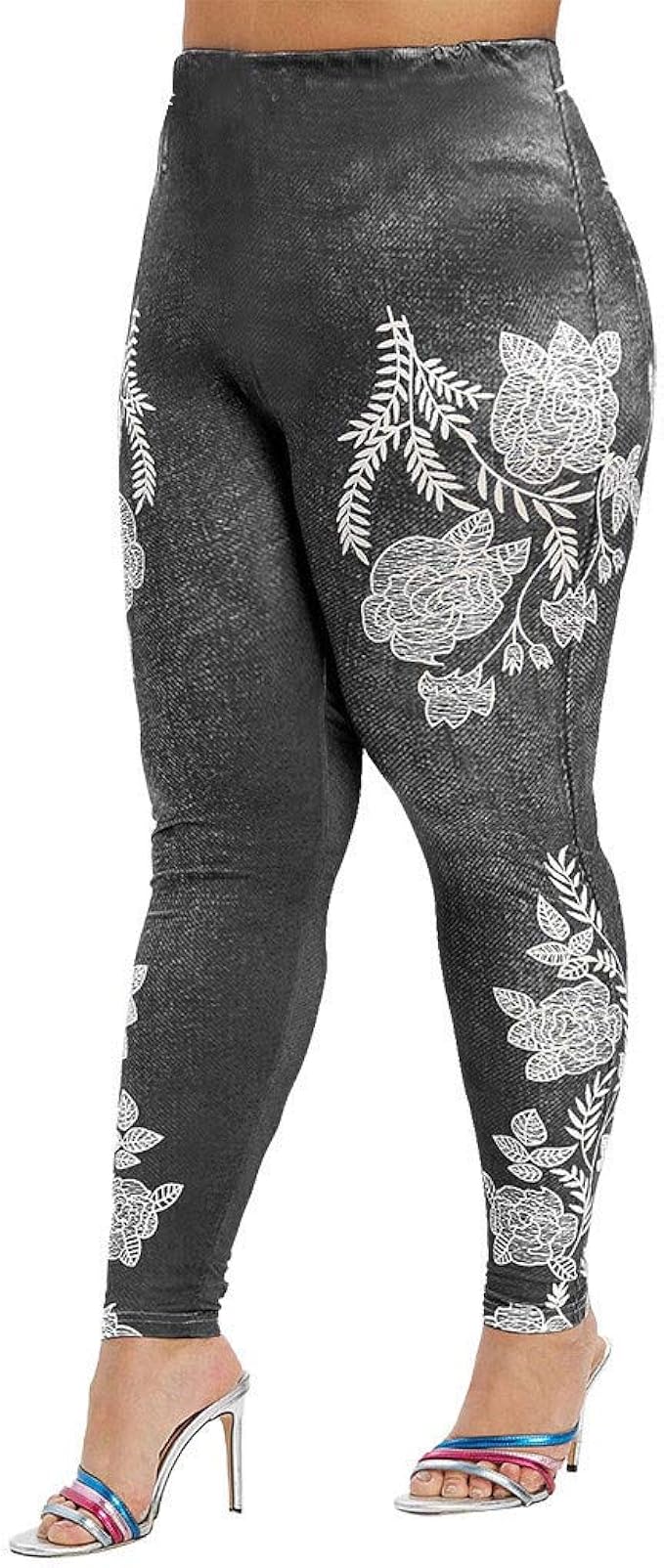 high waisted gym leggings plus size