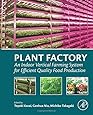 Plant Factory: An Indoor Vertical Farming System for Efficient Quality Food Production