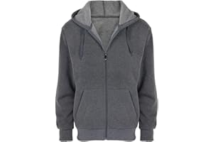 Gary Com Fleece Hoodies for Men Zipper Lightweight Spring Long Sleeve Active Mens Jackets Sports Full Zip Sweatshirts