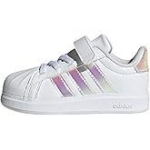 adidas Unisex-Baby Streetalk, White/Iridescent/White, 9