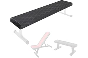 Klmnop Weight Bench Cover, Dustproof Scratch-Resistant Workout Bench Cover Protect from Pets, Protection for Adjustable Flat Weight Fitness Bench, Adjustable Sit-up Bench Anti-Slip Washable